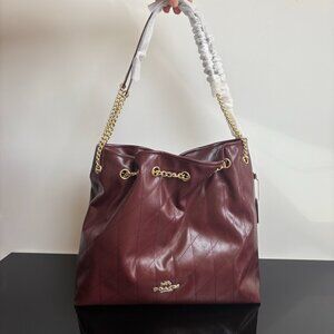 COACH hobo shoulder bag, size 36*32*12 cm